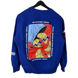 Mens Y2K Nap Or Nothing Ruffles All Star Weekend Promo Sweatshirt Size S